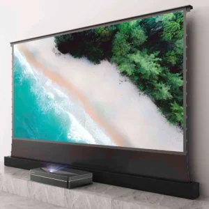 Wupro Floor rising ALR CBSP PET Crystal Screen for UST Projectors