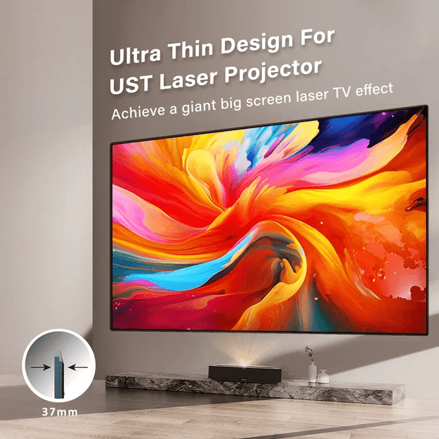 Fscreens-Aura Series Fresnel ALR Projection Screen for UST Projector & Laser TV - Image 3