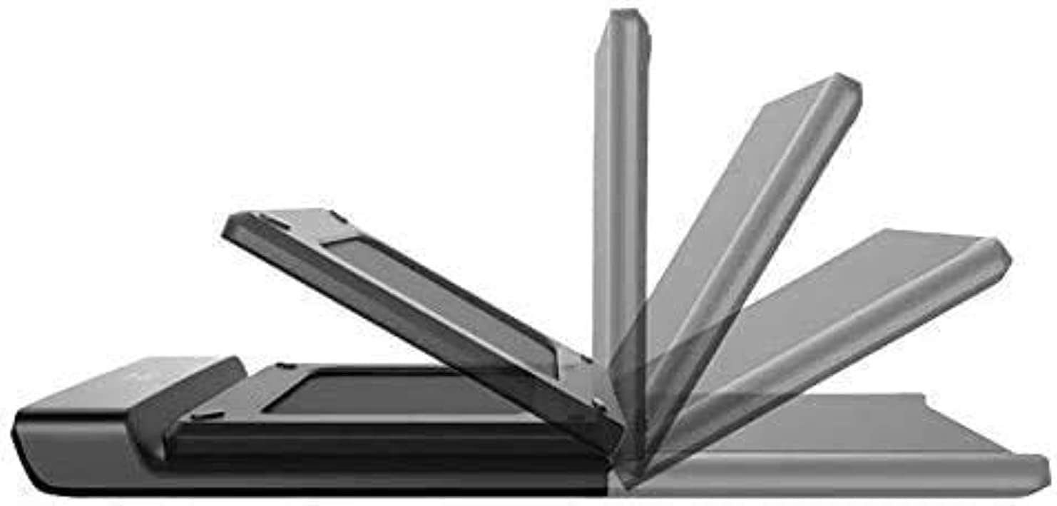 Xiaomi Walkingpad Kingsmith R1 Pro Treadmill Foldable Running Walking Pad With Remote Control Speed 0.5-10 Km/H Walking In The Office, Home Quiet Operation English Version, Black, Black/Sliver - Image 2