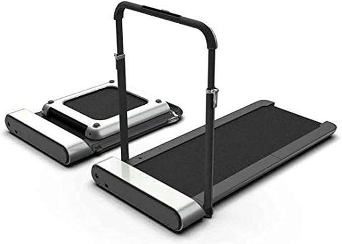 Xiaomi Walkingpad Kingsmith R1 Pro Treadmill Foldable Running Walking Pad With Remote Control Speed 0.5-10 Km/H Walking In The Office, Home Quiet Operation English Version, Black, Black/Sliver