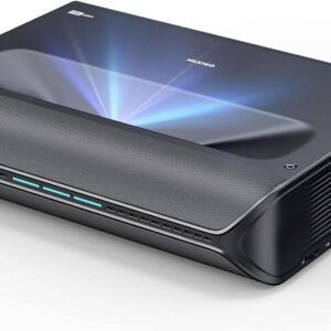 NexiGo Aurora Pro, Ultra Short Throw 4K Tri-Color Laser Projector, 2400 Lumens with Dolby Vision & Atoms