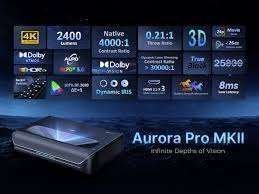 NexiGo Aurora Pro MKII UST Tri-Color Laser Projector - Image 2